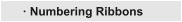 · Numbering Ribbons   · Numbering Ribbons
